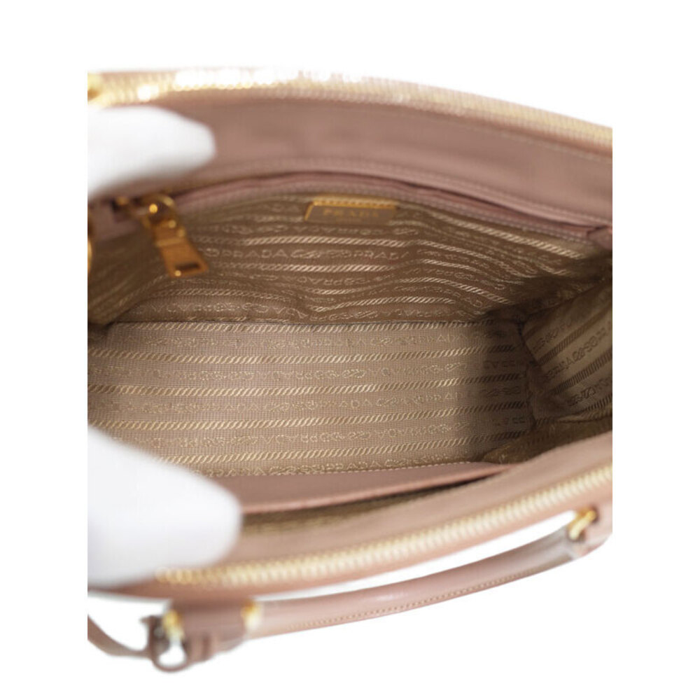 PRADA Galleria Saffiano Leather Shoulder Bag Handbag Bag - Picture 3 of 9